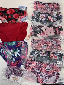 Jockey 10-Pair Women's Hip Brief Underwear Panties Tactel Nylon Blend ~ S-5 - Picture 1 of 5