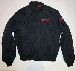 Vintage RCA Embroidered Nipper Jacket Black Size XXL 2XL Crown Of California VG - Picture 1 of 6