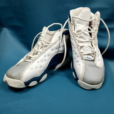 Nike Air Jordan 13 Retro Medio Azul Francés Tenis Dj3003-164 Juvenil Talla 5Y Foto 1 de 4