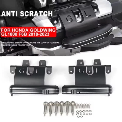 For Honda Goldwing GL1800 Highway Adjustable Foot Pedal Pegs Engine Protection √ - Image 1 of 4
