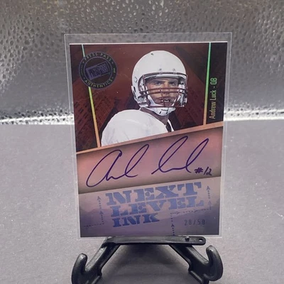 2012 Press Pass Andrew Luck Rookie Next Level Ink On Card Auto Autograph #28/50 - Image 1 of 2