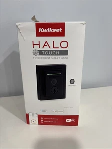 Kwikset Halo 99590-004 Pantalla Táctil Huella Digital Cerradura Inteligente Cerrojo Electrónico - Imagen 1 de 19