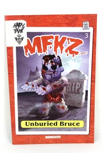 MFKZ #3 Unburied Bruce Garbage Pail Kids Hommage Variant 2021 Behemoth Comics VF- - Bild 1 von 3
