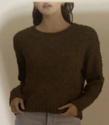 Social standard by sanctuary Cara crew sweater Olive XLarge NWT - Image 1 of 4