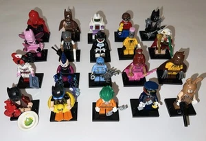 LEGO BATMAN MOVIE Minifigures Series 1 Complete 71017 Set of 20 (Retired) - Picture 1 of 3