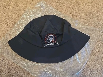 Sombrero de cubo Megadeth banda de metal pesado G Lobal Foto 1 de 3