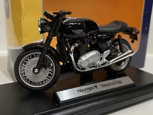1:18 Triumph Thruxton 1200 Welly Legendary bikes Diecast Bike Motorcycle - Picture 1 of 7