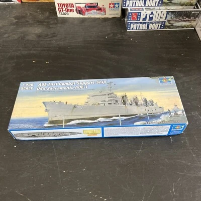 Trumpeter USS Sacramento AOE1 Fast Combat Support Ship Plastic Model 1:700 Scale - Image 1 of 4