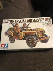 Tamiya British Special Air Service Jeep 1/35 Model Kit A-44