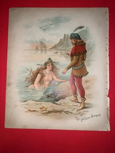 antiker Druck - Die rote Fee - Buch 1898 - Der gelbe Zwerg - Wohndeko Deko - Bild 1 von 1