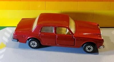 Vintage Matchbox Superfast #39 Rolls Royce Silver Shadow II Red!Doors Open Loose - Image 1 of 4