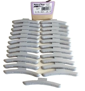 25 Piezas Pesas Equilibradoras de Ruedas Recubiertas de Aluma-Guard Clip-On 2.25oz PIEZAS PLUS - Imagen 1 de 5