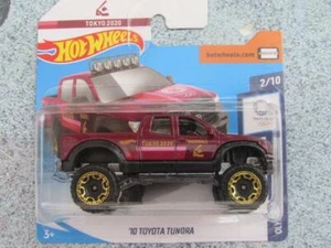 Hot Wheels 2020 #183/250 2010 TOYOTA TUNDRA Burgandy Olympic Games Tokyo 2020 @K - Picture 1 of 2