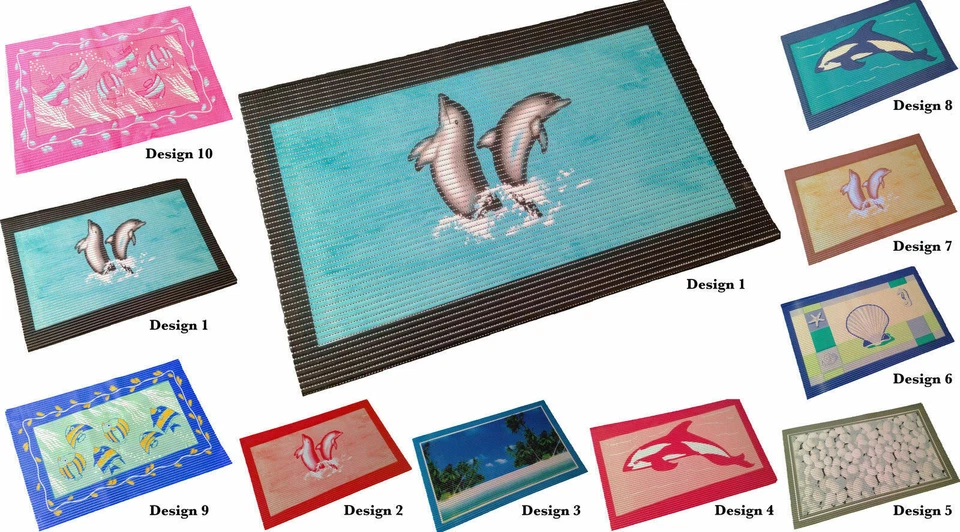 BADEMATTE AUS WEICHSCHAUM DUSCH VOR BAD KÜCHE ZIMMER - ANTIRUTSCH - 50 X 80CM - Bild 1 von 1