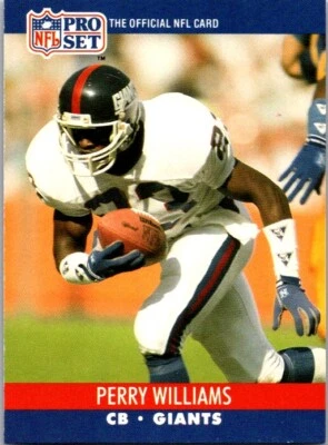 1990 Pro Set #600 Perry Williams New York Giants - Image 1 of 2