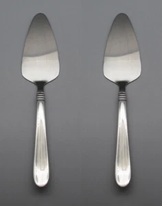 Oneida Stainless Flatware - BANBURY - Dessert Servers - Set of Two * - Picture 1 of 4