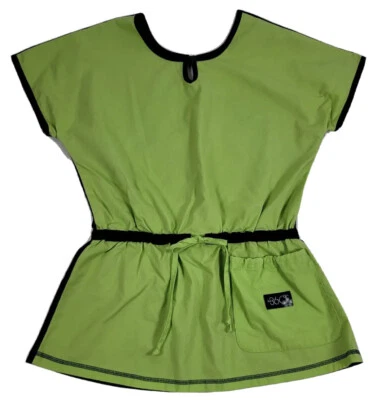 Blusa Médica Koi 360 Reversible Para Mujer XS Verde Lima Azul Marino Mezcla de Algodón #150 Foto 1 de 4