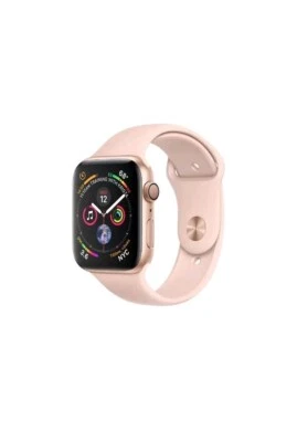Apple Watch Series 4 40 mm Gold Aluminum Case with Pink Sand Sport Band (GPS) - Image 1 of 4