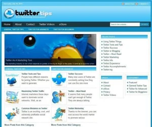 Twitter Popular Niche Turnkey Affiliate Website Online Instalación y... - Photo 1/1
