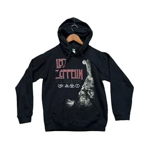 Vintage 2000 Led Zeppelin US Tour 1971 Sweatshirt Hoodie Herren Classic Rock Schwarz S - Bild 1 von 4