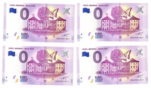 0-Euro-Scheine Insel Mainau Schloss Nr 1851, 1861, 1871, 1891, 1882-1887 1889 - Bild 1 von 3