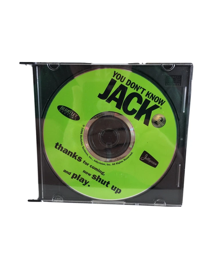 You Don’t Know Jack PC Game 1996 In Jewel Case - Image 1 of 1