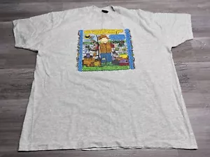 Vintage 90s Funny Fishing Graphic T-Shirt The One That Got Away Single Stitch 2X - Bild 1 von 8