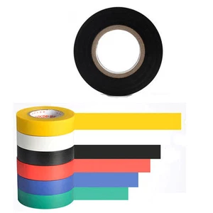 10pcs Electrical Practical 18mm*10m PVC Insulation Tape Flame Retardant - Picture 1 of 13