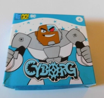 McDonalds Happy Meal Toy Teen Titans Go! CYBORG #4 DC Comics 2022 New In Box - Image 1 of 4