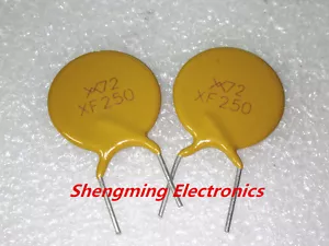 100 pz RXEF250 72V 2.5A XF250 2500MA PPTC Fusibile reimpostabile PolySwitch - Foto 1 di 1