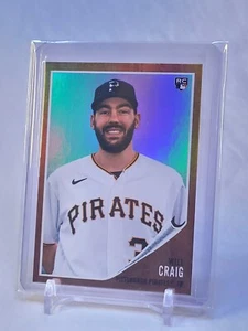 Will Craig 2021 Topps Archives RC Rainbow Foil/150 Pitts Pirates - Imagen 1 de 4
