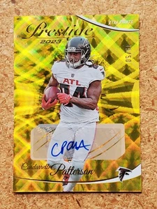 Cordarrelle Patterson 2023 Donruss Elite Xtra Points Gold Parallel Auto #49/50 - Picture 1 of 2