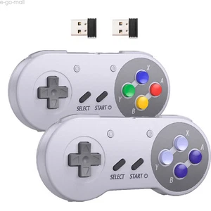 2.4G Wireless SNES Switch Controller for Nintendo Switch /OLED PC Windows MAC - Picture 1 of 24