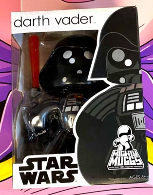 Star Wars Mighty Muggs Darth Vader Hasbro Vinyl Figure New Sealed - Image 1 of 2