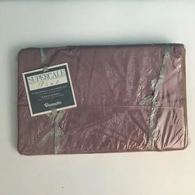 Vintage New Old Stock Wamsutta Supercale Plus Queen Size Sheet 200 Thread Count - Image 1 of 4
