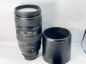 Nikon AF VR NIKKOR 80-400mm F/4.5-5.6 D ED Zoom F mount Telephoto Lens B287 - Picture 1 of 15