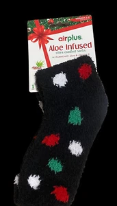 Air plus aloe infused ultra comfort socks women infused aloe New Tags Christmas - Picture 1 of 5