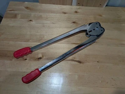 PREOWNED Pallet Banding Strapping Band Steel Strap Sealer size 3/4" Crimper - Image 1 of 4