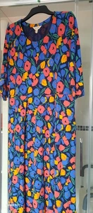 Seasalt Cornwall Veronica Midaxi Dress Size 20 - Picture 1 of 3