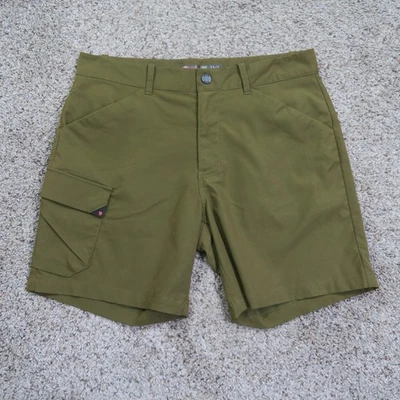 Mountain Hardwear Shorts Mens 33 Green Hiking Cargo Outdoor Gorpcore 7" Inseam - Image 1 of 4