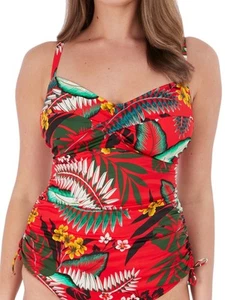 Fantasie Vilamoura Tankini Top Twist Front Beachwear Swimwear Lollipop - Picture 1 of 4