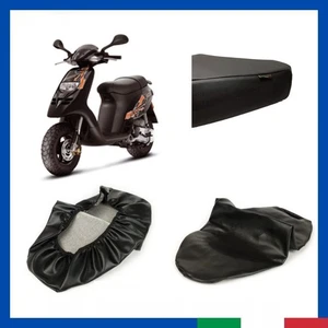 Sattelbezug Piaggio Typhoon 50 Sattel Zweisitzer Kunstleder Sky schwarz 272180 - Bild 1 von 7