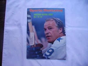 Sports Illustrated Magazine 11. März 1974 Gordie Howe Hockey - Bild 1 von 3