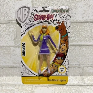 Scooby-Doo Daphne Figura Posable Flexible Púrpura y Naranja Vestido NUEVO - Imagen 1 de 2