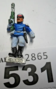 Warhammer 40k Imperial Guard Mordian Trooper metal Astra Militarum W531 - Picture 1 of 3