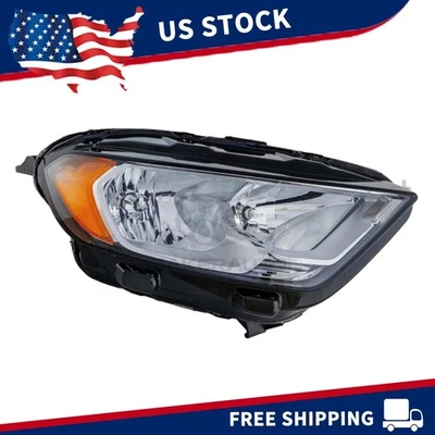 Right Headlight Fits 2018-2022 Ford EcoSport Passenger side With bulbs Halogen Foto 1 de 4