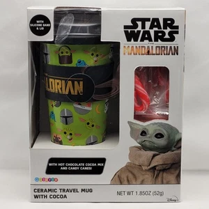 Star Wars The Mandalorian Ceramic Travel Mug Tumbler Cup Galerie - Picture 1 of 6