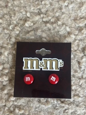 Aretes rojos M&M nuevos de Monet joyería regalo perfecto Foto 1 de 4