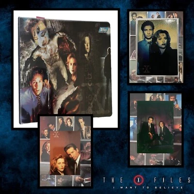 The X-Files Collector Cards Base Sets Season 1, 2 & 3 In Official Binder - Topps - Image 1 of 4