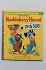 HUCKLEBERRY HOUND - SAFETY SIGNS A Little Golden Book, “A” Edition, 1961, hc